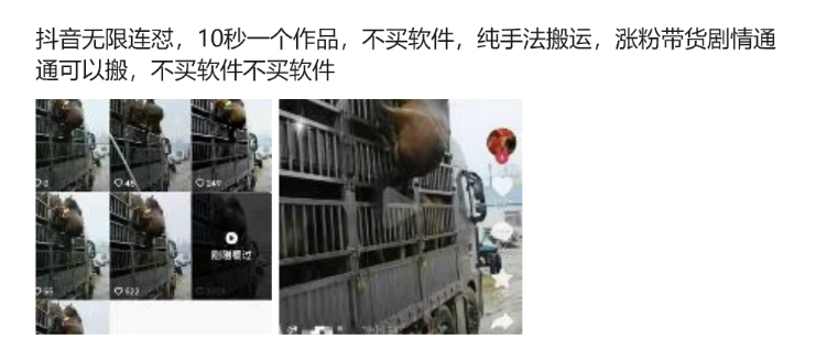 抖音无限连怼，10秒一个作品不买软件，纯手法搬运，涨粉带货剧情通通可以搬-梦凌网创