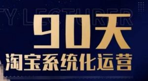 90天淘宝系统化运营,从入门到精通-薪火元第一资源库