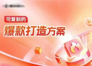 天猫电商爆款运营,可复制的爆款打造方案(线下内训课录音+字幕)-薪火元第一资源库