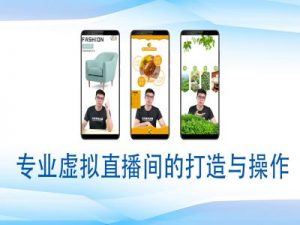 个人虚拟直播间的搭建与操作,专业虚拟直播间的打造与操作-薪火元第一资源库