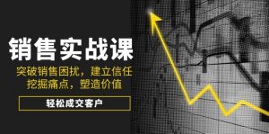 销售实战课,突破销售困扰,建立信任,挖掘痛点,塑造价值,轻松成交客户-薪火元第一资源库