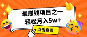 全网首发！7天赚了2.4w，2025利润超级高！风口项目！-薪火元第一资源库