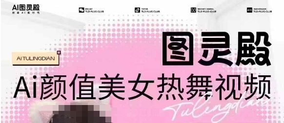 全网首发，原价988图灵殿AI颜值美女热舞视频，云端生图，轻松过原创-梦凌网创