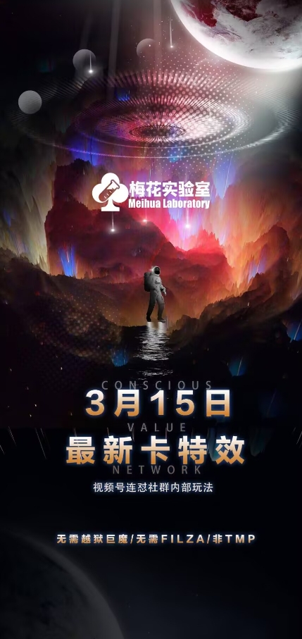 梅花实验室视频号连怼玩法-3月15日最新卡特效技术(无需越狱、巨魔、tmp)-梦凌网创