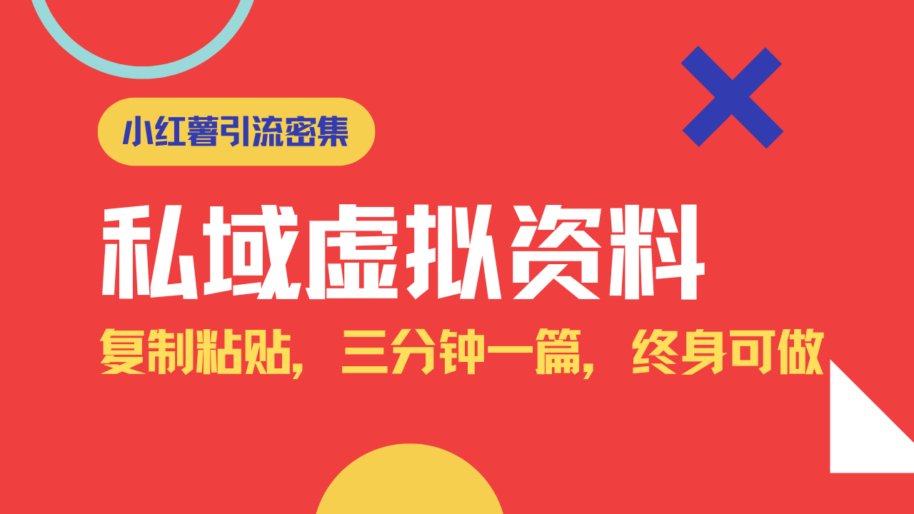 小红书引流私域旅游虚拟资料玩法，复制粘贴，三分钟一篇图文，日入1000…-梦凌网创