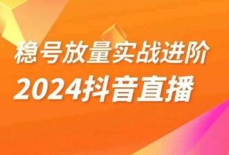 稳号放量实战进阶—2024抖音直播，直播间精细化运营的几大步骤-梦凌网创