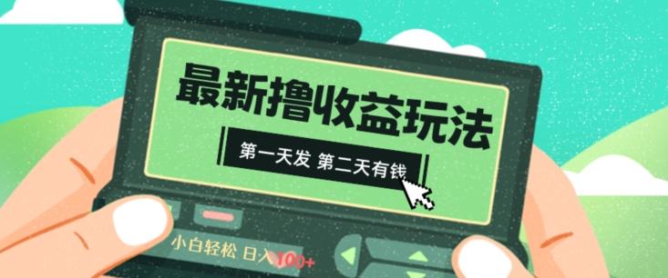 2024最新撸视频收益玩法，第一天发，第二天就有钱-梦凌网创