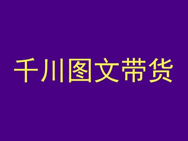 千川图文带货，测品+认知+实操+学员问题，抖音千川教程投放教程-梦凌网创
