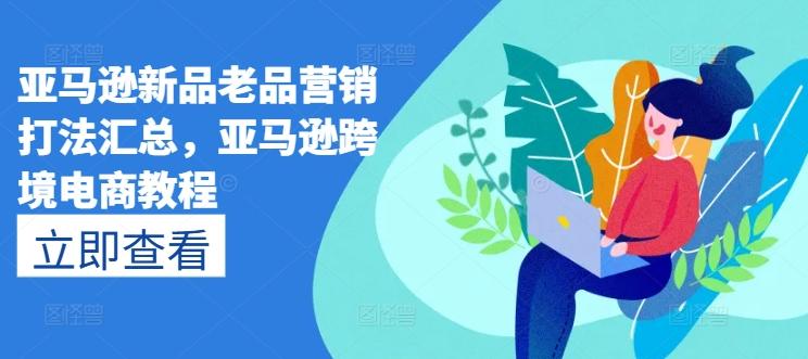亚马逊新品老品营销打法汇总，亚马逊跨境电商教程-梦凌网创