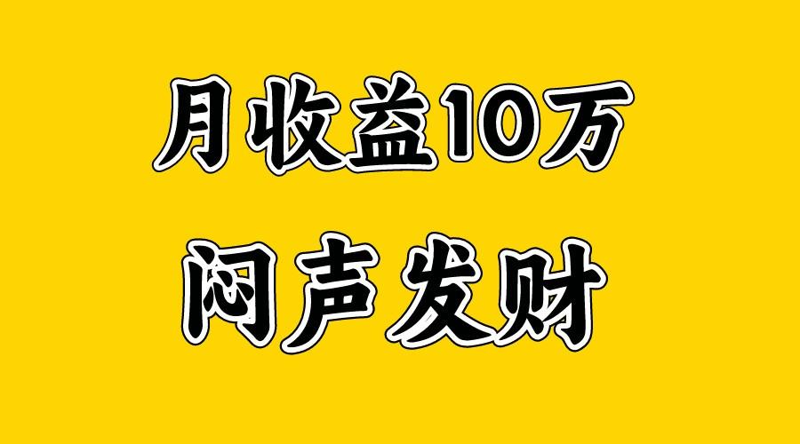 月入10万+，大家利用好马上到来的暑假两个月，打个翻身仗-梦凌网创