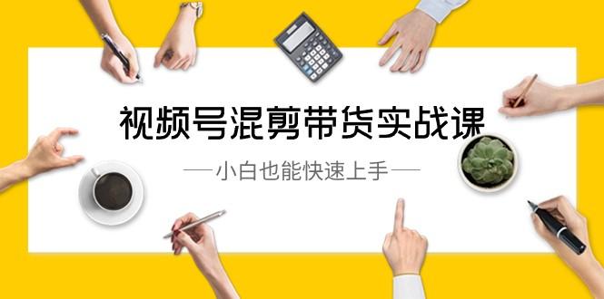 视频号混剪带货实战课，小白也能快速上手（10节课）-梦凌网创