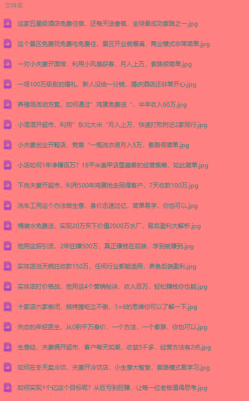 图片[2]-(9607期)真实有效391套商业模式，年入几十到几百万案例解析(电子书+视频+图文)-梦凌网创