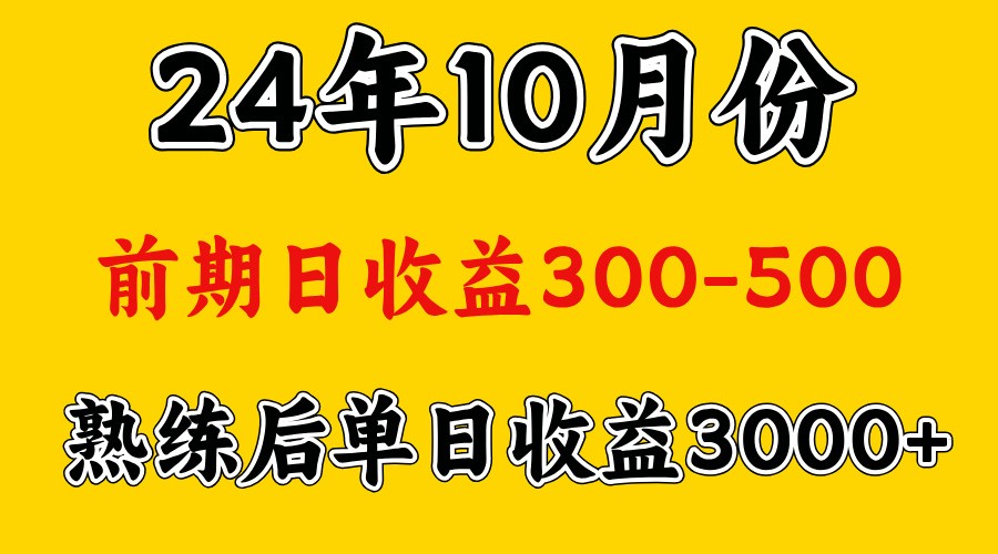高手是怎么赚钱的.前期日收益500+熟练后日收益3000左右-梦凌网创