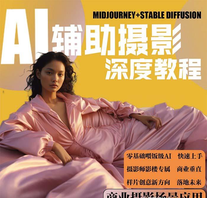 (8727期)2024年AI辅助摄影人工智能商业应用摄影课程(37节课)-薪火元第一资源库