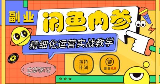 闲鱼精细化运营入门+高阶实战教学，从底层逻辑到轻松变现，多维度玩转闲鱼副业-梦凌网创