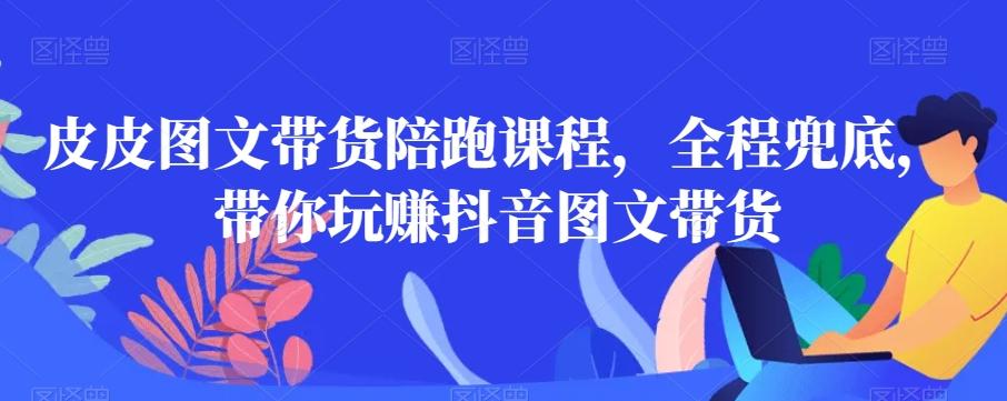 皮皮图文带货陪跑课程，全程兜底，带你玩赚抖音图文带货-梦凌网创
