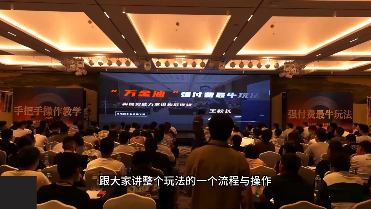王校长·万金油强付费玩法(线上+线下)-梦凌网创