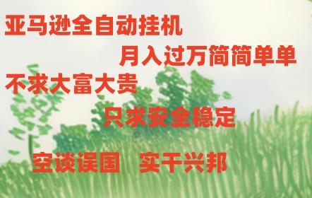 亚马逊全自动浏览挂机，，收益稳定且前景广阔-梦凌网创