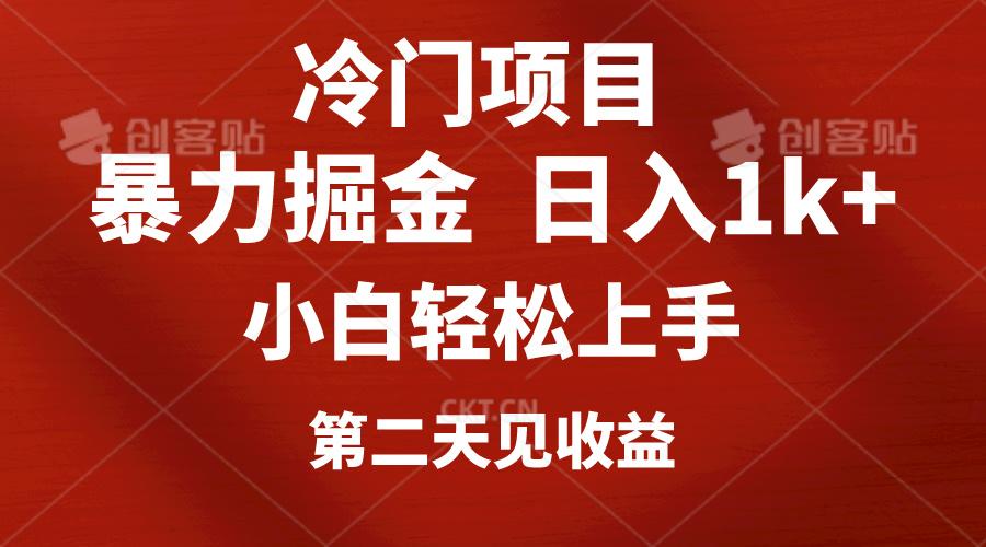 冷门项目，靠一款软件定制头像引流 日入1000+小白轻松上手，第二天见收益-梦凌网创