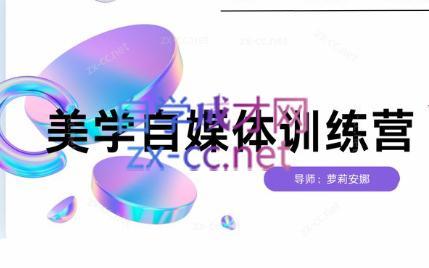 安娜·美学自媒体IP系统课-梦凌网创