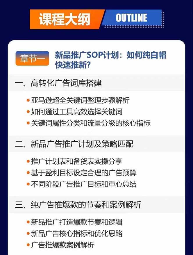 图片[3]-亚马逊爆款广告训练营：掌握关键词库搭建方法，优化广告数据提升旺季销量-梦凌网创