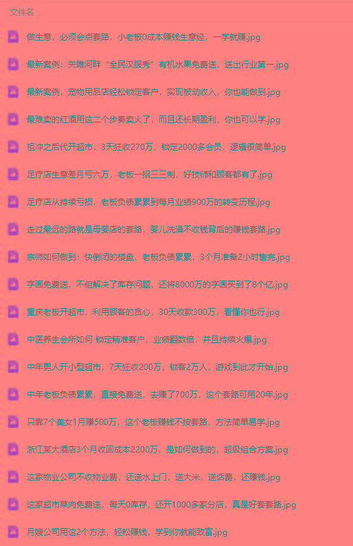 图片[3]-(9607期)真实有效391套商业模式，年入几十到几百万案例解析(电子书+视频+图文)-梦凌网创