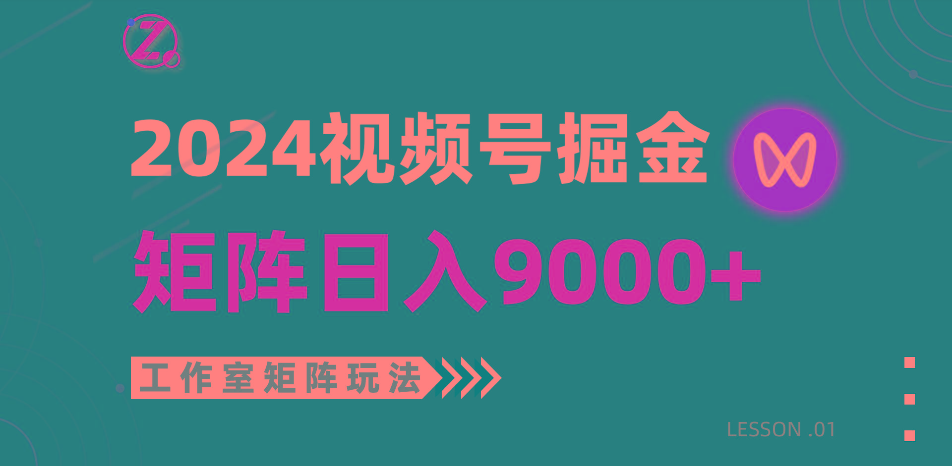 (9709期)【蓝海项目】2024视频号自然流带货，工作室落地玩法，单个直播间日入9000+-梦凌网创