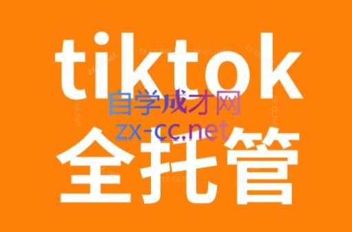 TikTok跨境电商全托管运营模式精品课-梦凌网创