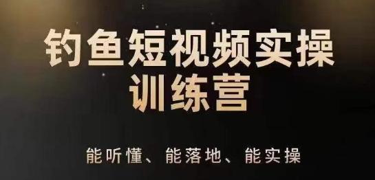 0基础学习钓鱼短视频系统运营实操技巧，钓鱼再到系统性讲解定位ip策划技巧-梦凌网创