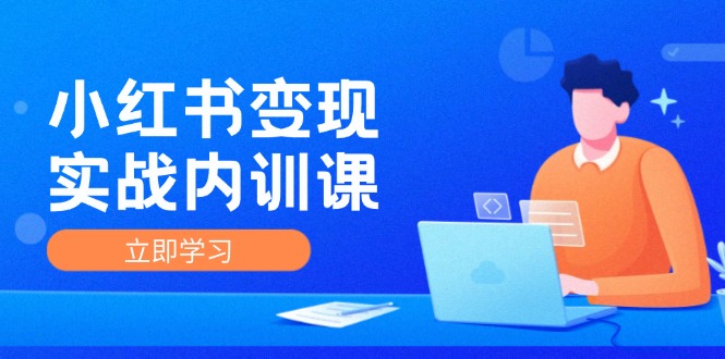 小红书变现实战内训课，0-1实现小红书-IP变现 底层逻辑/实战方法/训练结合-梦凌网创