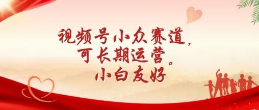 视频号小众赛道，可长期运营，小白友好【揭秘】-梦凌网创