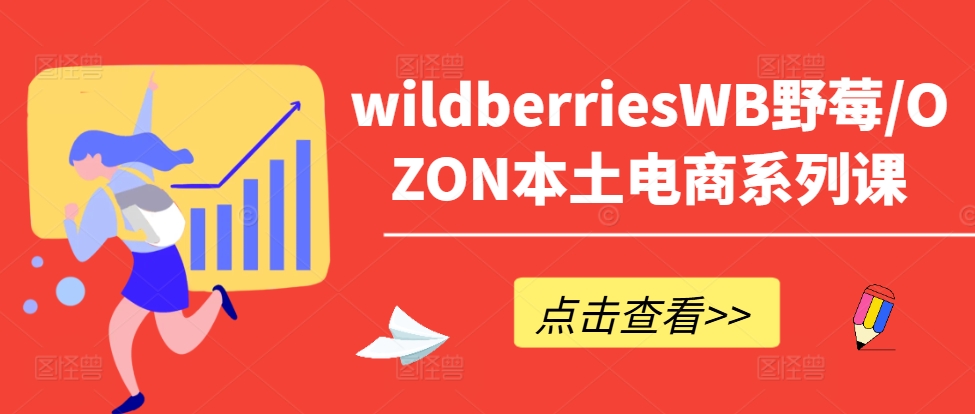 wildberriesWB野莓/OZON本土电商系列课，掌握WB产品优化，出单技巧和订单处理等-梦凌网创