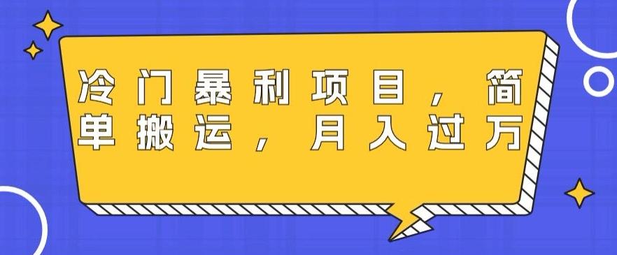 冷门暴利项目，母婴纪念品，简单搬运，月入过万-梦凌网创