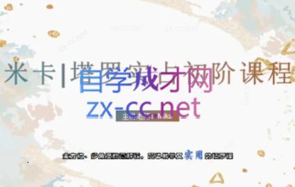 米卡·实占塔罗初阶课-梦凌网创