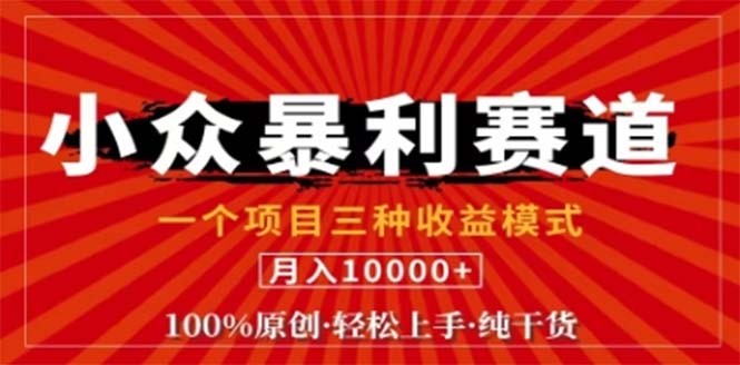 视频号最新爆火赛道，三种可收益模式，0粉新号条条原创条条热门 日入1000+-梦凌网创